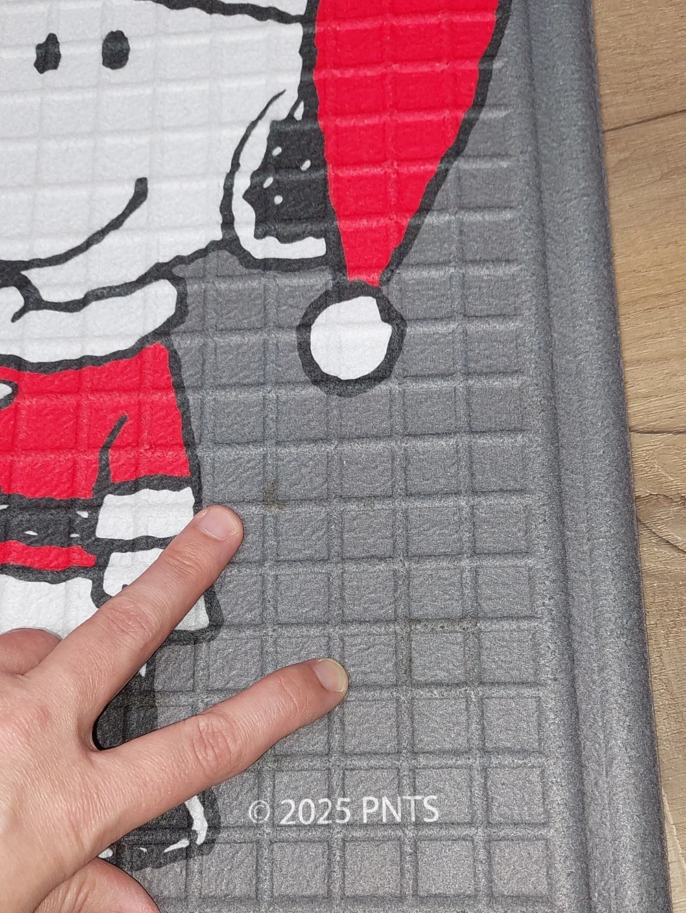 Peanuts Holiday Doormat - Snoopy, Happy Holidays. 🧑🏼‍🎄